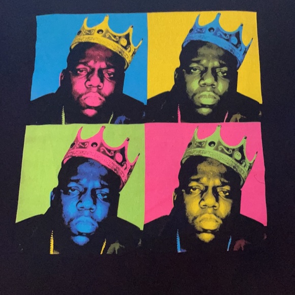biggie andy warhol shirt